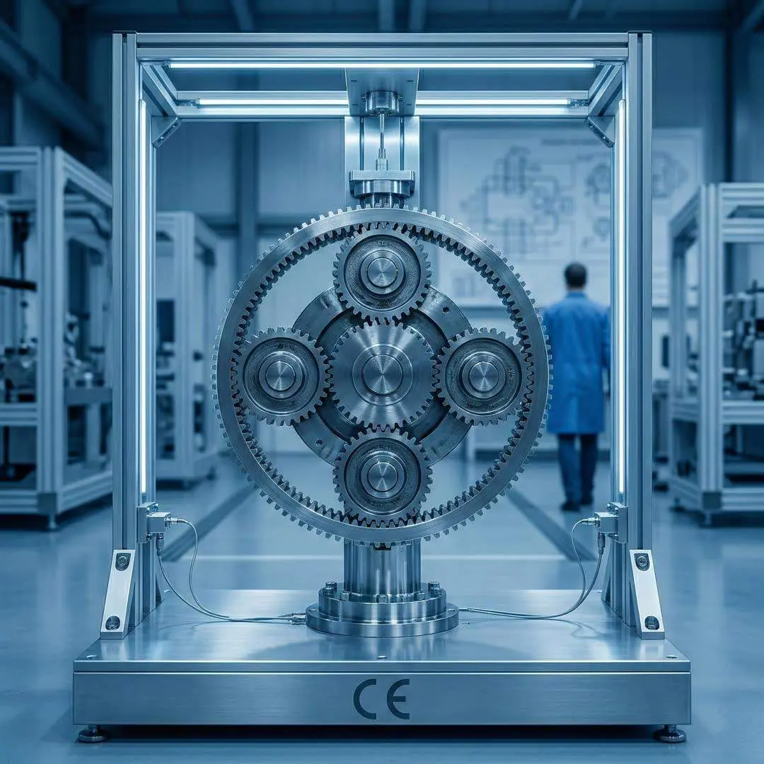 Meccanismo con marcatura CE — conformità e sicurezza macchine